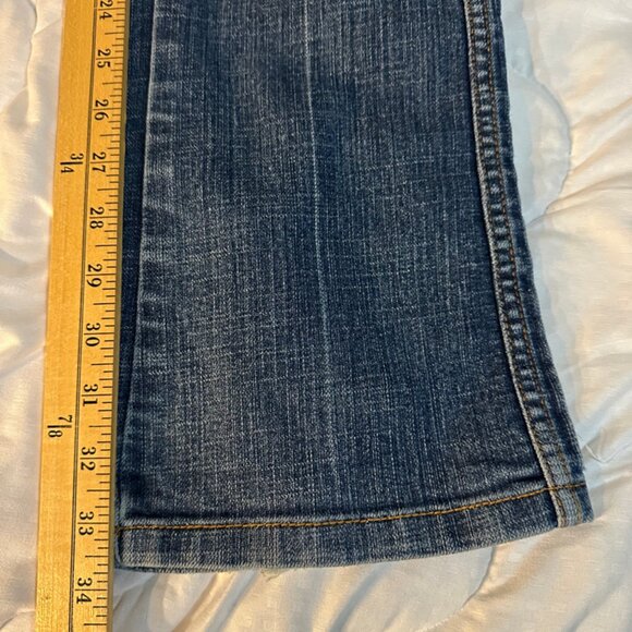 Frankie B Jeans Size 4 Bootcut Bird Embroidered on back pocket Vintage - Picture 8 of 10